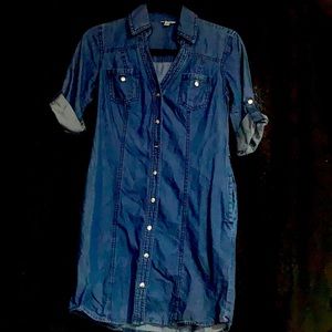 Guess Denim Dress Size X-Small LIKE NEW
